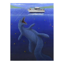 Kronosaurus Interrupts a Fishing Trip posters