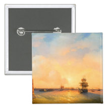 Kronstadt Fort Emperor Alexander  Ivan Aivazovsky Pin