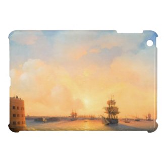 Kronstadt Fort Emperor Alexander Ivan Aivazovsky Cover For The iPad Mini