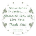 KRU Return To Sender Sticker