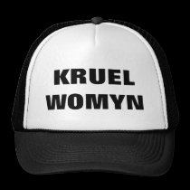KRUEL WOMYN hats