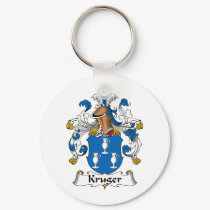 Kruger Family Crest keychains