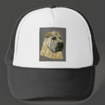 Kruger - Shar Pei Dog Art Trucker Hats