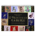 KRW 12 Months of Fairies 2010 calendars