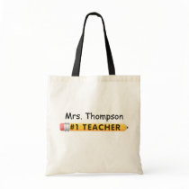 KRW #1 Teacher Custom Name bags