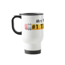KRW #1 Teacher Custom Name mugs by KRWDesigns KRW #1 Teacher Custom Name mugs