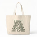 KRW - A - Celtic Monogrammed Tote Bag