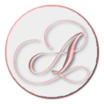 KRW - A - Monogrammed Seal stickers