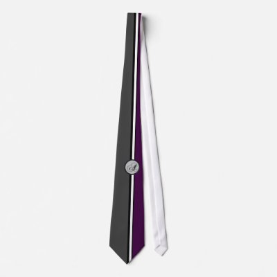 KRW - A - Monogrammed Tie by KRWNameGame