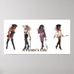 KRW A Pirate's Life Poster