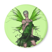 KRW Absinthe - The Green Fairy magnets by KRWDesigns KRW Absinthe - The Green Fairy magnets