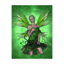 KRW Absinthe The Green Fairy postcards