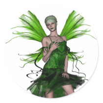 KRW Absinthe - The Green Fairy stickers by KRWDesigns KRW Absinthe - The Green Fairy stickers