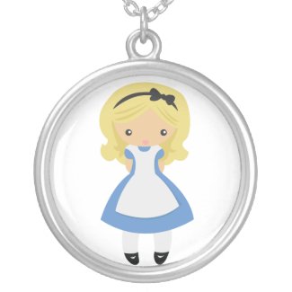 KRW Alice in Wonderland Sterling Silver Necklace necklace