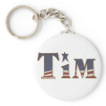 KRW Americana Name Keychain - Tim