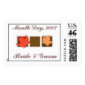 KRW Autumn Leaves Custom Wedding Stamp by KRWWedding KRW Autumn Leaves Custom Wedding Stamp