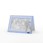 KRW Baby Boy Christmas Photo Frame Card