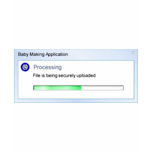 Baby Upload in Progress Maternity
