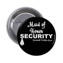 KRW Bachelorette Protection Squad Pinback Button