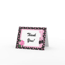 KRW Ballerina Rose Thank You Note Greeting Cards