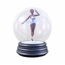 KRW Ballerina Snowglobe Sculpture photo sculptures by KRWDesigns KRW Ballerina Snowglobe Sculpture photo sculptures