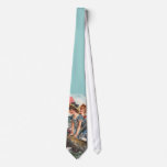 KRW Bathing Beauties Vintage Style Tie