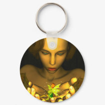 KRW Behold Fantasy Art Keychain by KRWDesigns KRW Behold Fantasy Art Keychain
