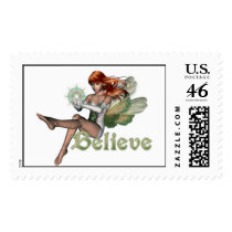KRW Believe in Faeries Red Head postage
