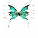 KRW Believe in Faeries Wings Teal t-shirts