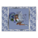 KRW Blue Lace Faery 4 cards by KRWDesigns KRW Blue Lace Faery 4 cards
