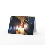 KRW Blue Ornament Hanukkah Card