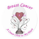 KRW Breast Cancer Awareness Egg Sticker by KRWDesigns KRW Breast Cancer Awareness Egg Sticker