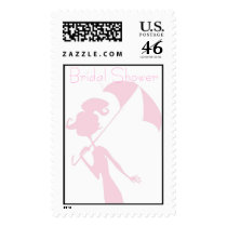 KRW Bridal Shower Pink Stamp by KRWWedding KRW Bridal Shower Pink Stamp