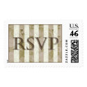 KRW Bridal Stripes RSVP Wedding Stamp by KRWWedding KRW Bridal Stripes RSVP Wedding Stamp