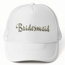 KRW Bridesmaid Wedding Party Hat by KRWWedding KRW Bridesmaid Wedding Party Hat