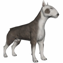 KRW Bull Terrier photo sculptures by KRWDesigns KRW Bull Terrier photo sculptures