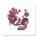 KRW Burgundy Pumps posters