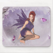KRW Butterfly Dream Fairy Fantasy Art mousepads