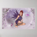 KRW Butterfly Dream Fairy Fantasy Art posters