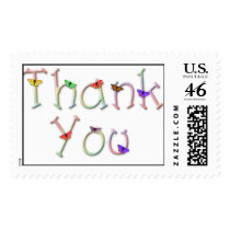 KRW Butterfly Thank You Stamp stamps