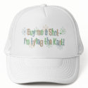 KRW Buy Me a Shot Retro Bachelorette Hat