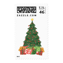 KRW Candy Cane Christmas Tree postage by KRWHolidays KRW Candy Cane Christmas Tree postage