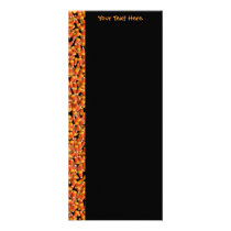KRW Candy Corn Black Custom Rack Card