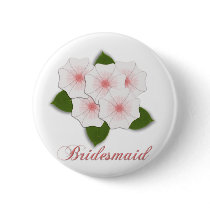 KRW Cherry Blossom Bridesmaid buttons