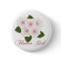 KRW Cherry Blossom Flower Girl buttons