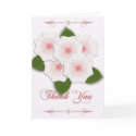 KRW Cherry Blossom Thank You - Pink Parchment BG cards