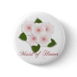 KRW Cherry Blossoms Maid of Honor Pin