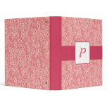 KRW Cherry Blossoms Monogram School Binder *