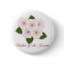 KRW Cherry Blossoms Mother of the Groom Pinback Buttons