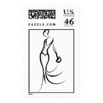 KRW Chic Bride Stamp